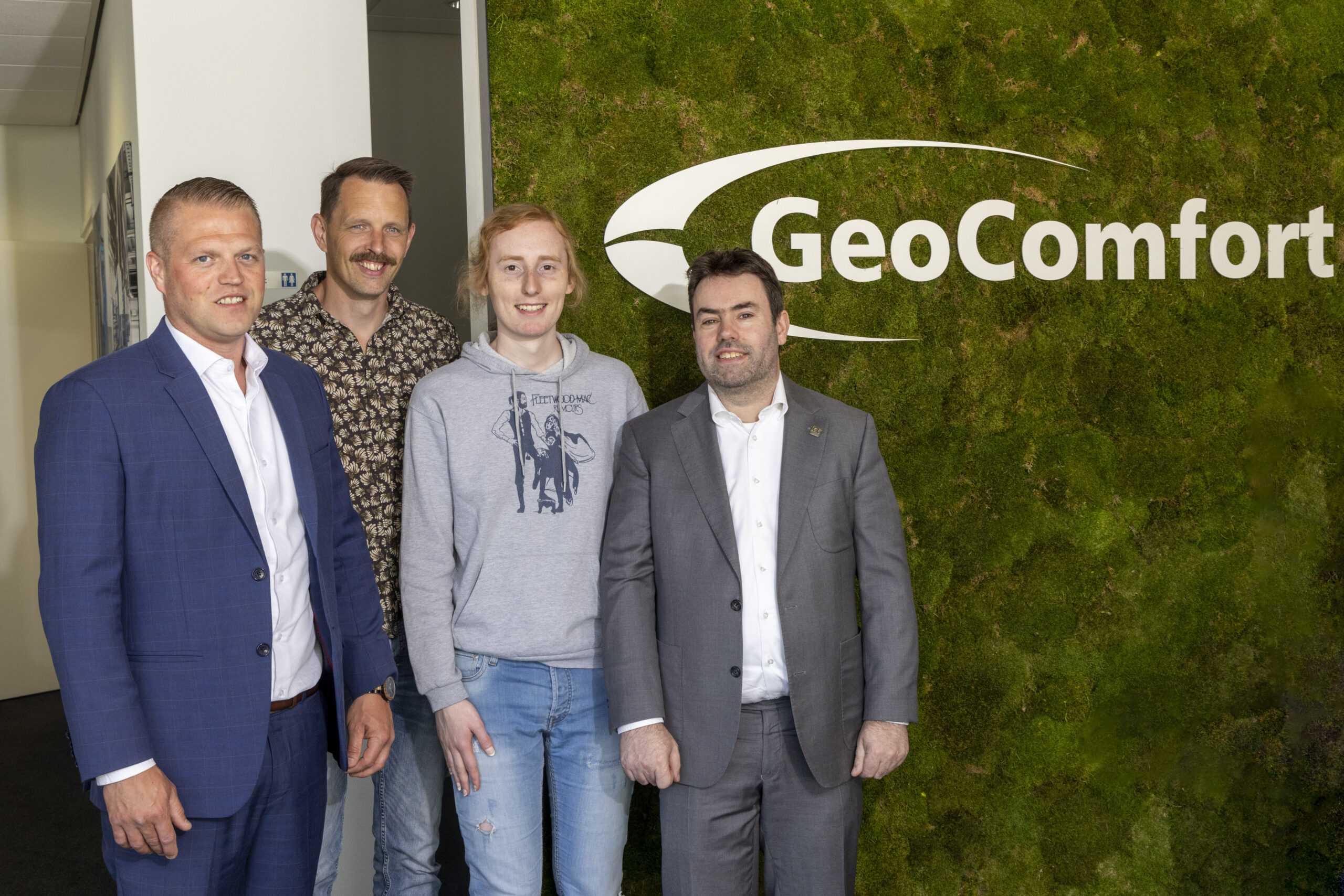 Geocomfort Wichmond Team foto met logo